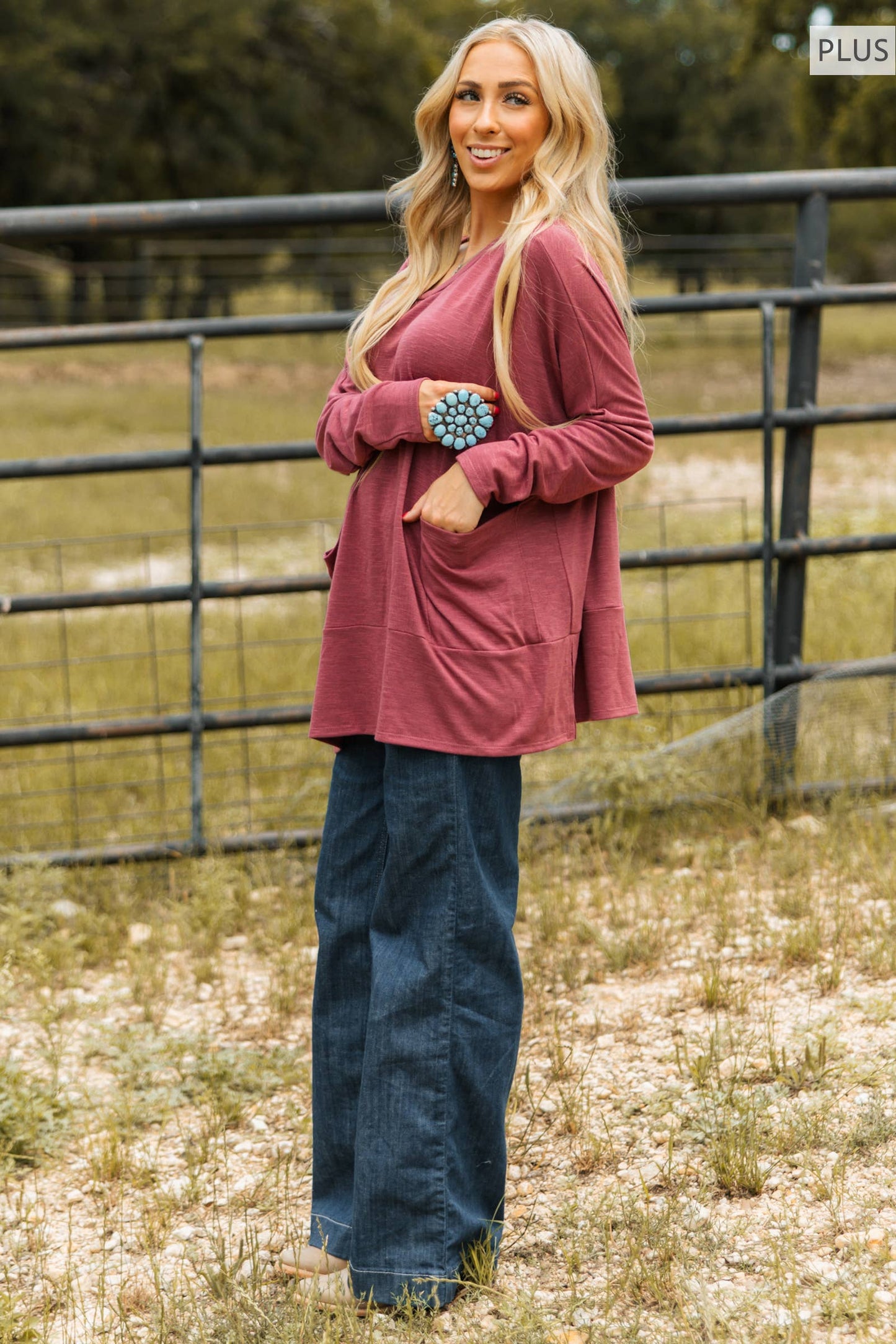 Weekend Ease Pocket Top