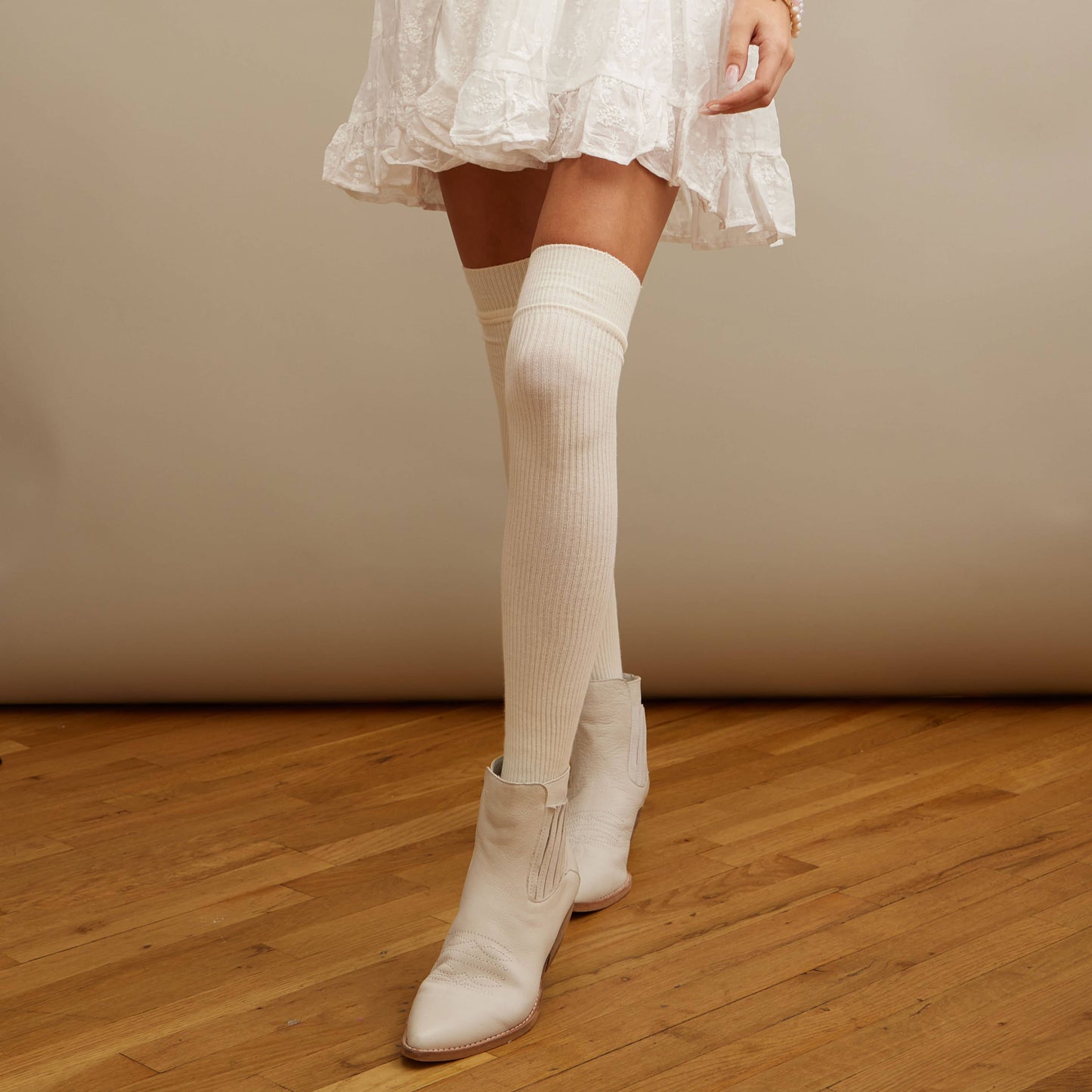 Ribbed Over-the-Knee Socks