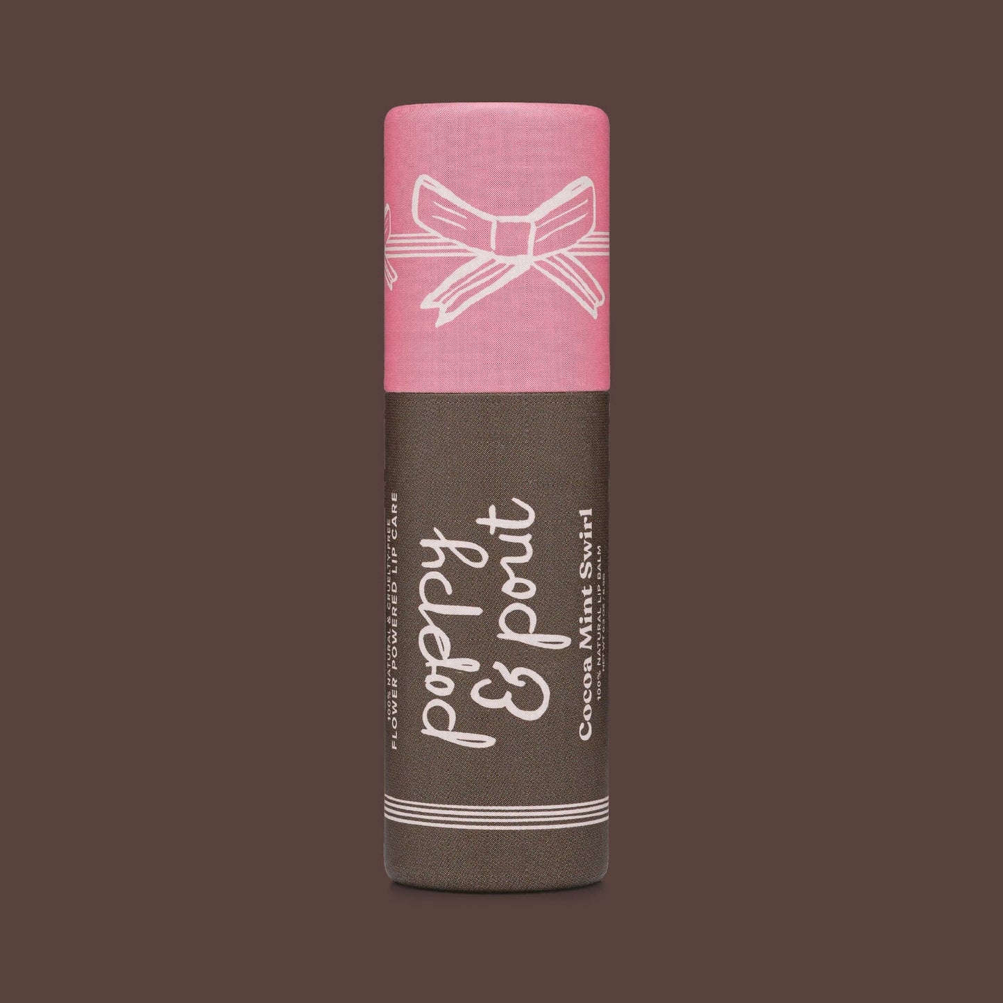 Cocoa Mint Swirl Lip Balm – Limited Edition Holiday Flavor