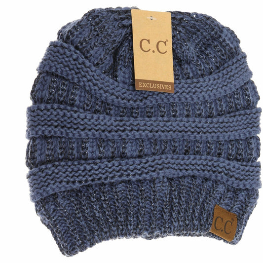 Metallic CC Beanies