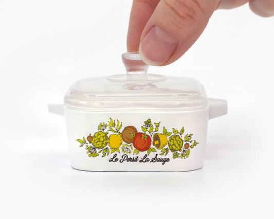 Spice of Life Trinket Box – Corning Ware–Inspired Mini Dish