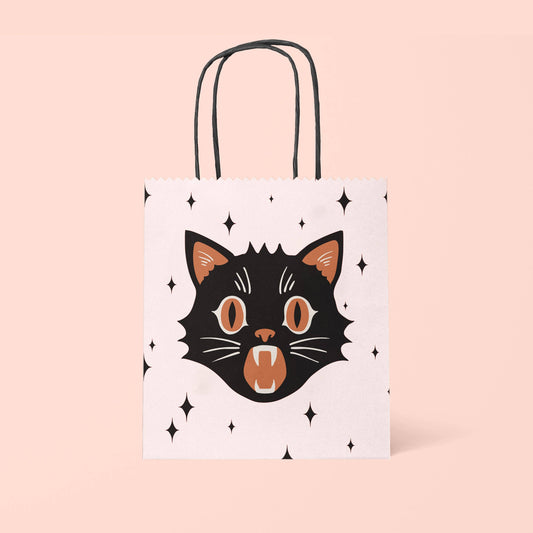 Spooky Kitty Mini Gift Bag | Halloween