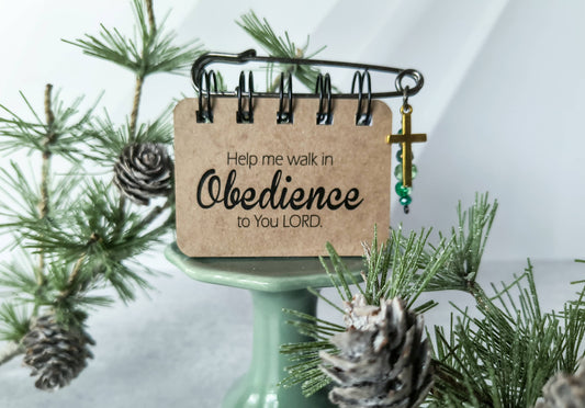 Obedience Scripture Flip