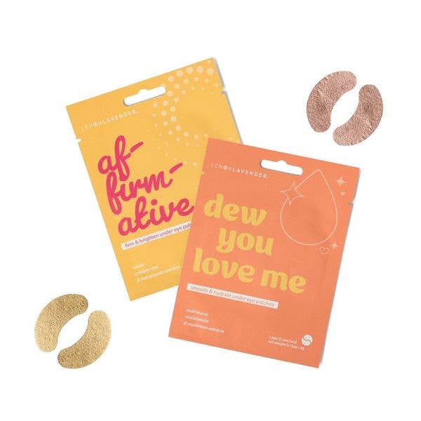 Lemon Lavender Eye Candy Foil Under Eye Patches Assortment