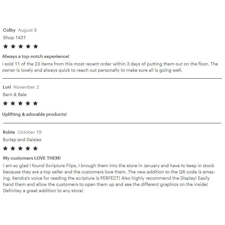 Worship Scripture Flip